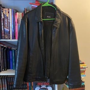 MARC BLACK LEATHER JACKET